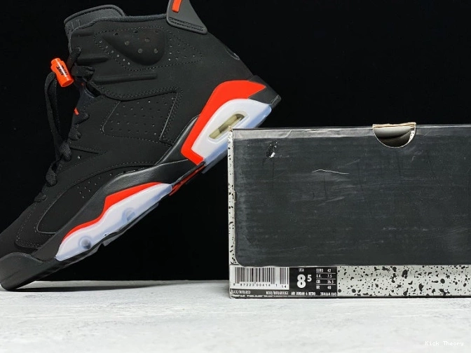 Kick Theory Infrared 6 384664-060 Black OG Jordan Retro Air 0803